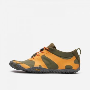 Vibram V-Alpha Military Women's Hiking Shoes Orange / Grey | LAFIHED-64