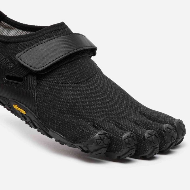 Vibram Spyridon EVO Women's Hiking Shoes Black / Black | UAWPZCL-98